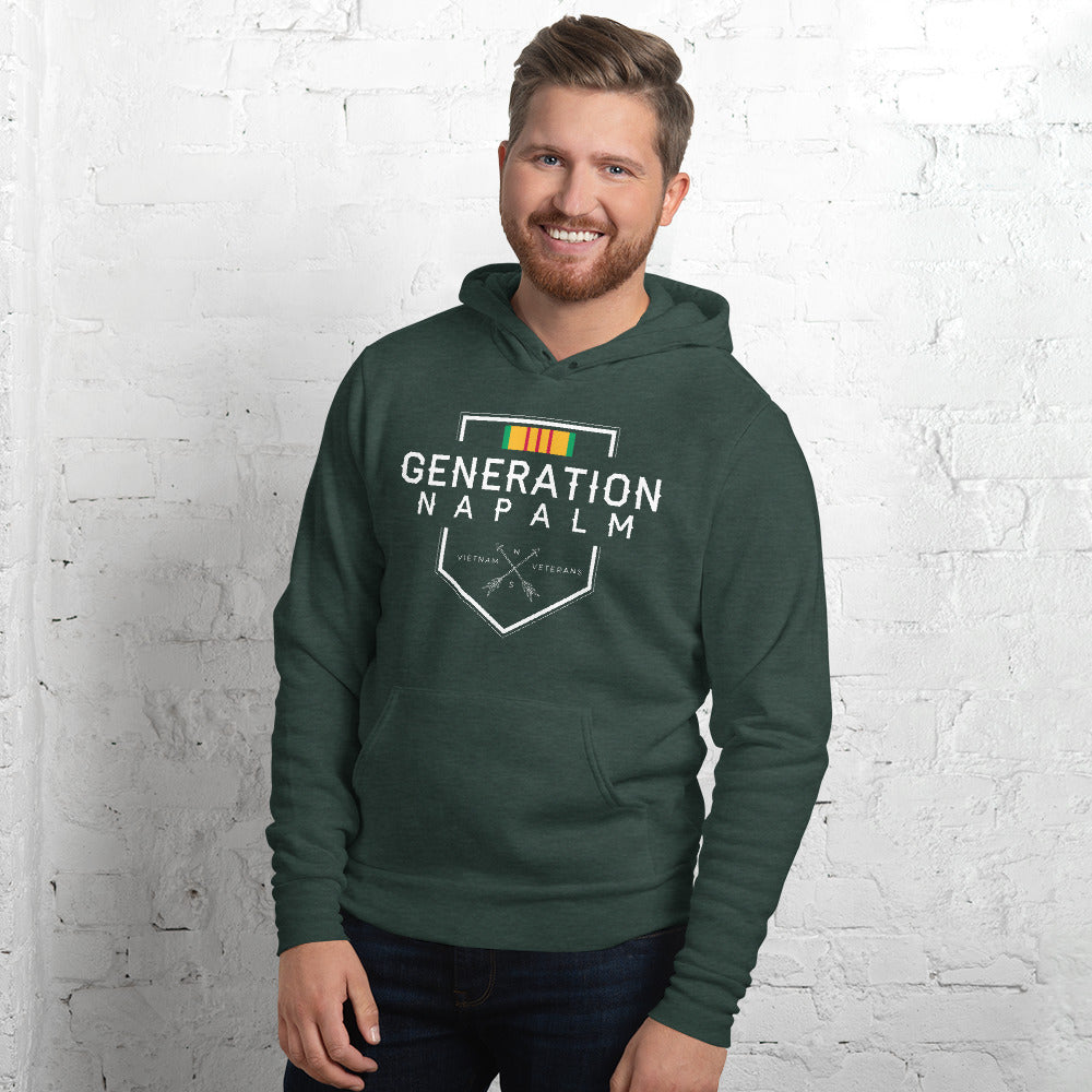 Generation Napalm Vietnam Vet Unisex hoodie