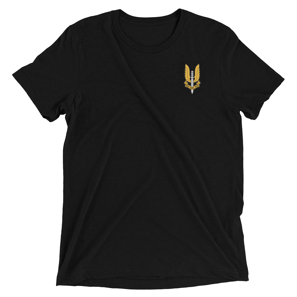 SAS Who Dares Wins Short sleeve t-shirt-Warrior Lodge Media