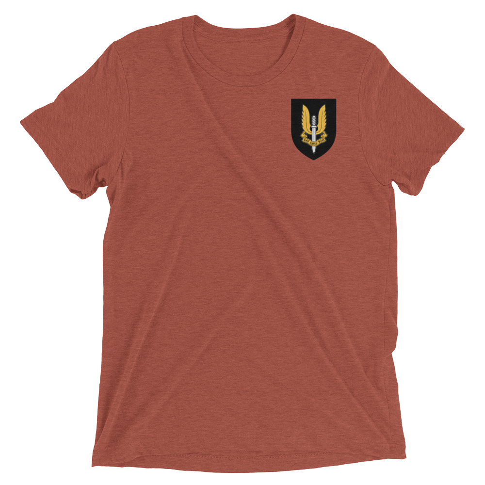 SAS Who Dares Wins Short sleeve t-shirt-Warrior Lodge Media