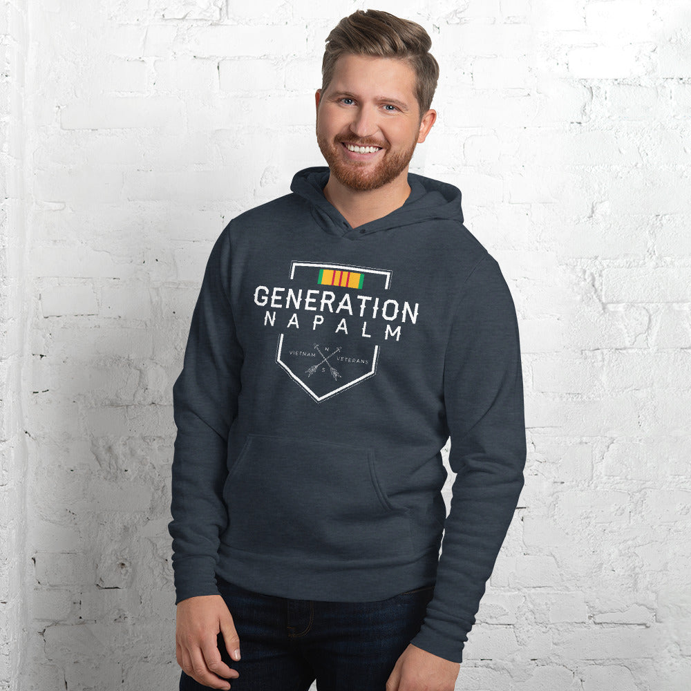 Generation Napalm Vietnam Vet Unisex hoodie