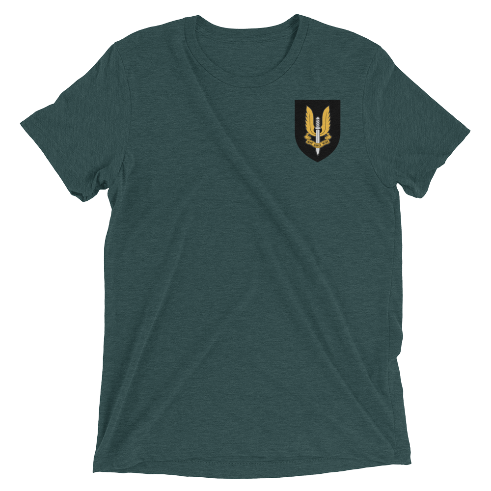 SAS Who Dares Wins Short sleeve t-shirt-Warrior Lodge Media