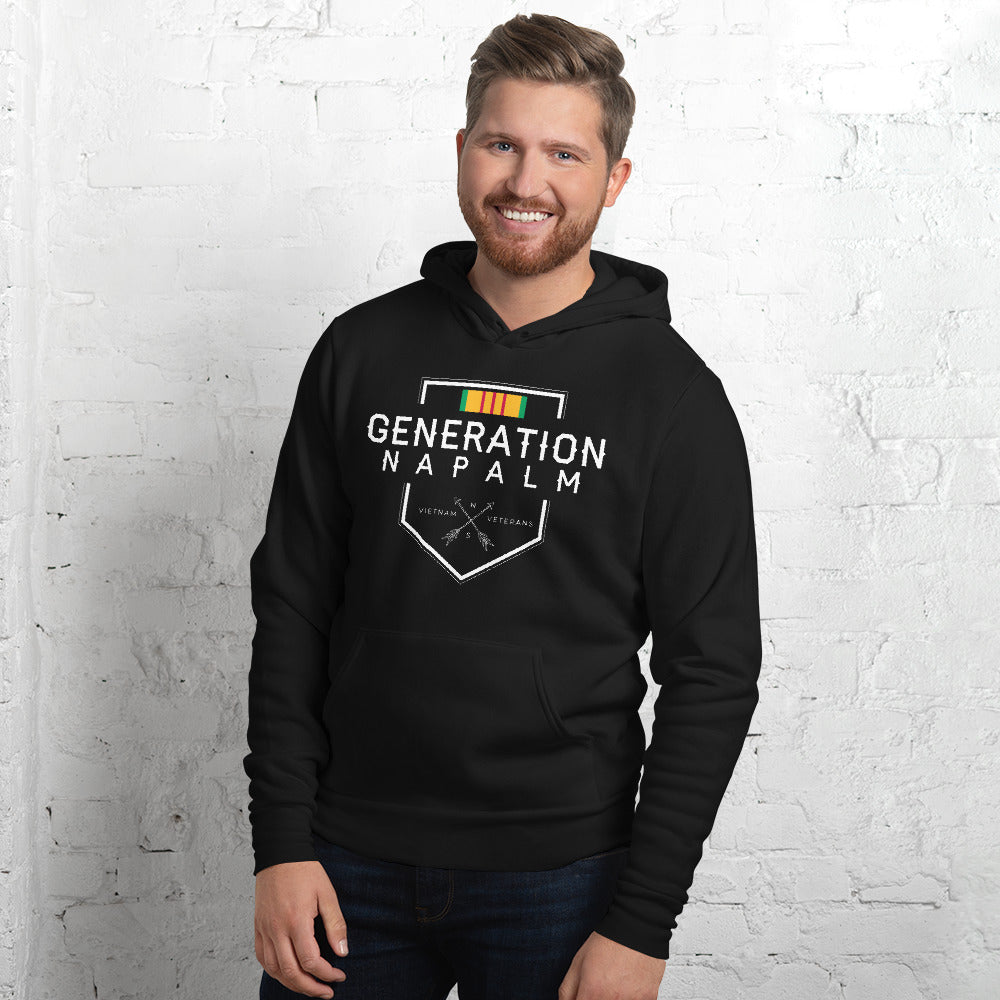 Generation Napalm Vietnam Vet Unisex hoodie