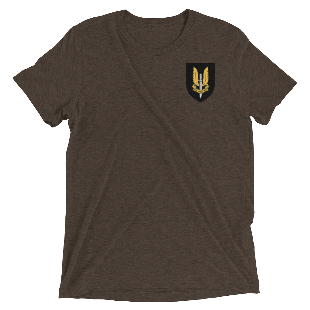 SAS Who Dares Wins Short sleeve t-shirt-Warrior Lodge Media