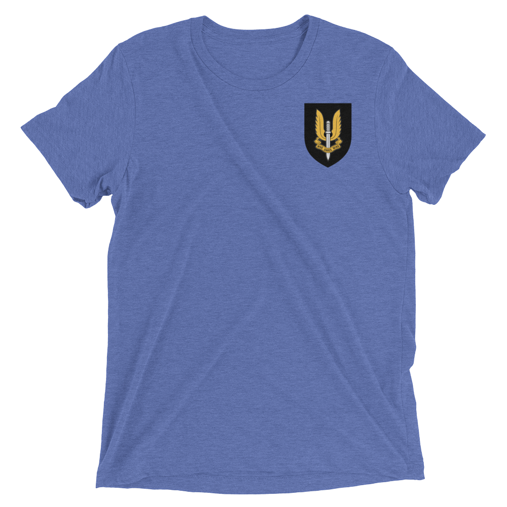 SAS Who Dares Wins Short sleeve t-shirt-Warrior Lodge Media