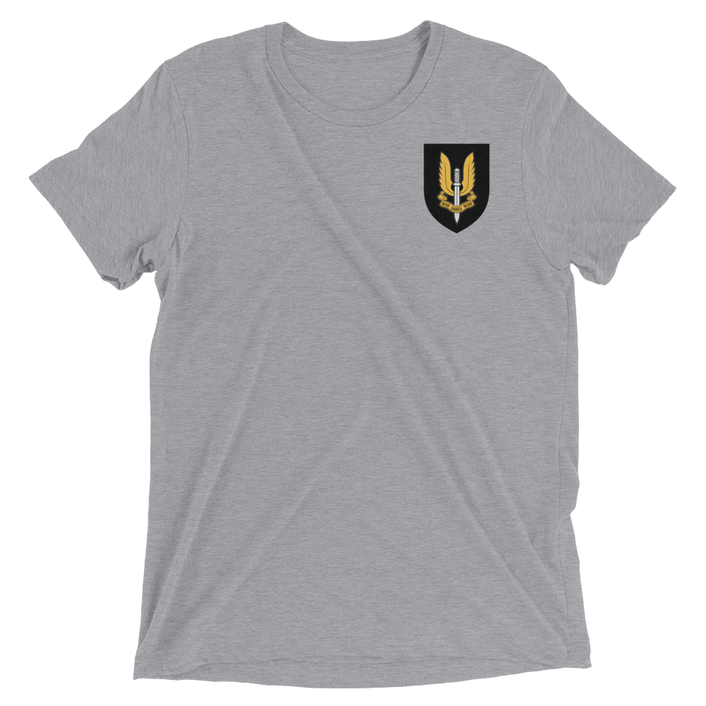 SAS Who Dares Wins Short sleeve t-shirt-Warrior Lodge Media