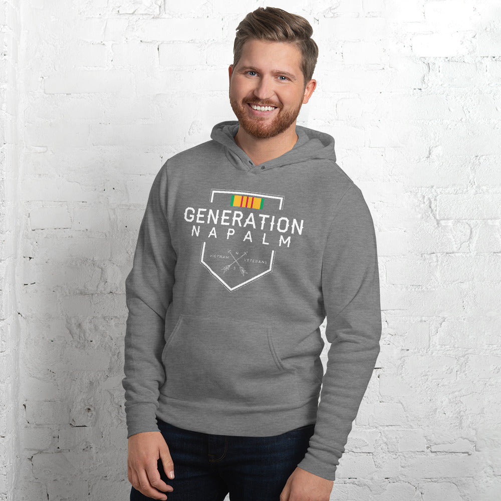 Generation Napalm Vietnam Vet Unisex hoodie