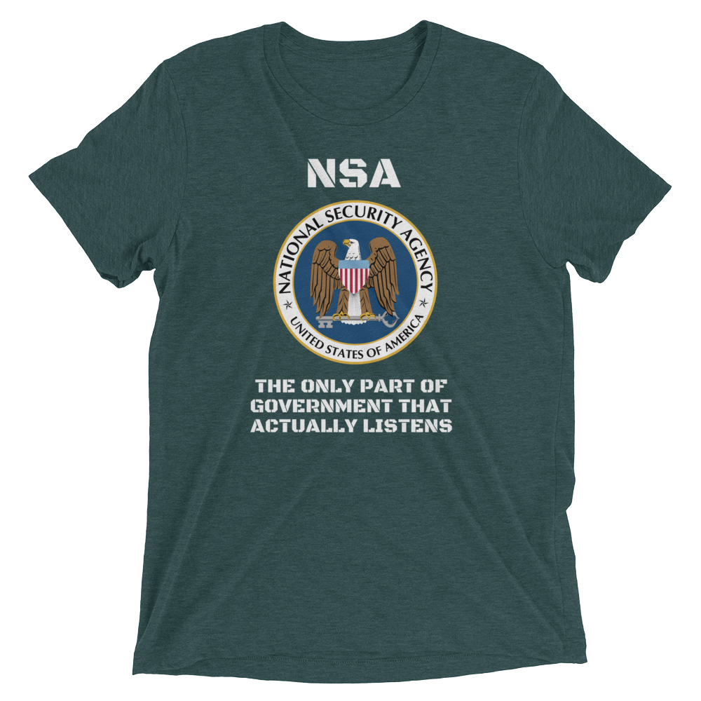 NSA Short sleeve t-shirt-Warrior Lodge Media