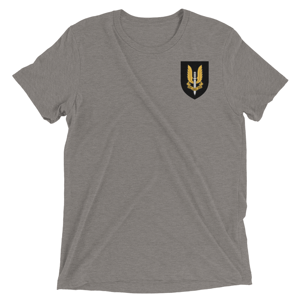 SAS Who Dares Wins Short sleeve t-shirt-Warrior Lodge Media