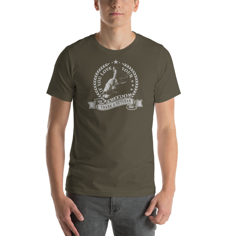 Thank a Vet Short-Sleeve Unisex T-Shirt