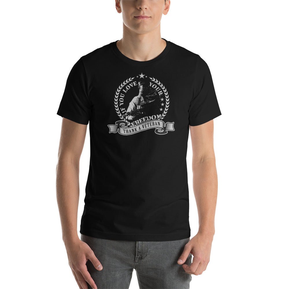 Thank a Vet Short-Sleeve Unisex T-Shirt