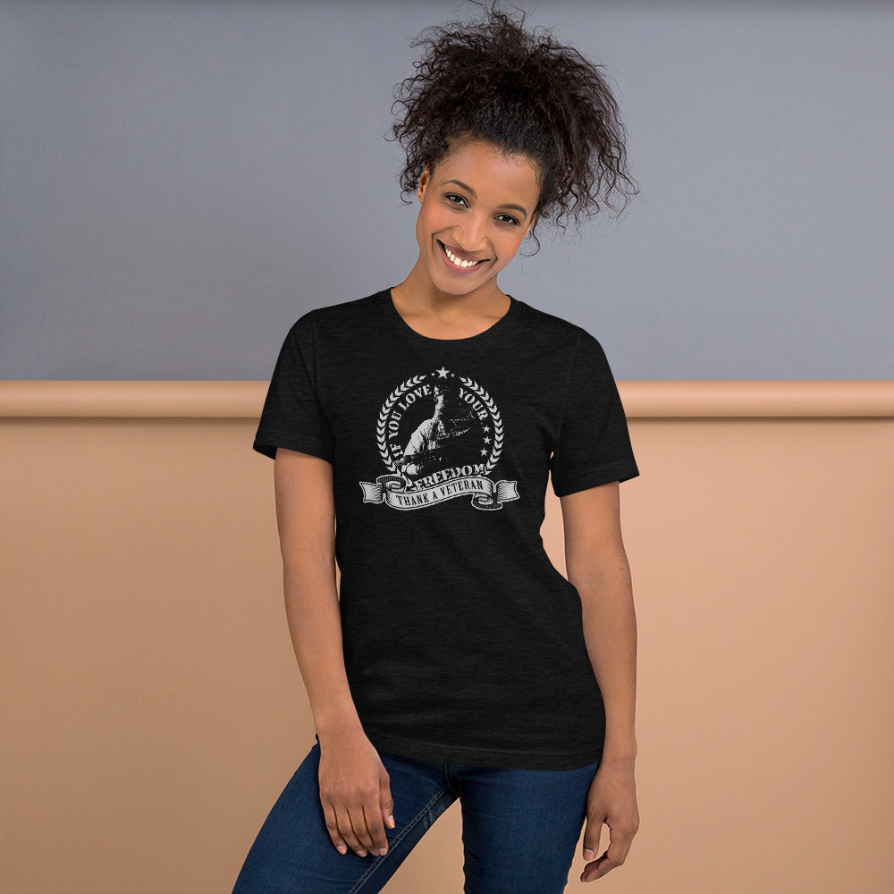 Thank a Vet Short-Sleeve Unisex T-Shirt