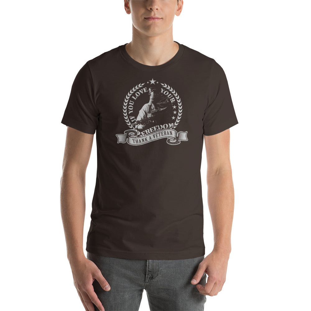 Thank a Vet Short-Sleeve Unisex T-Shirt