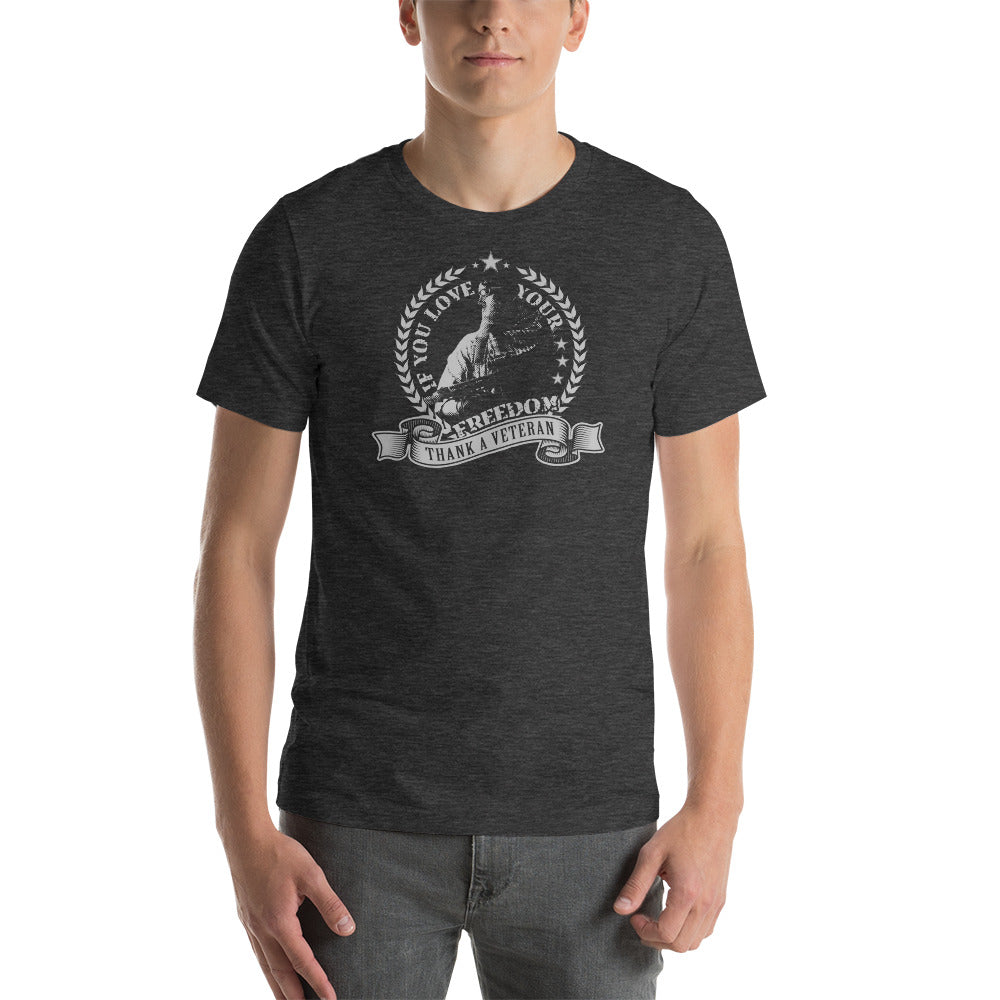 Thank a Vet Short-Sleeve Unisex T-Shirt