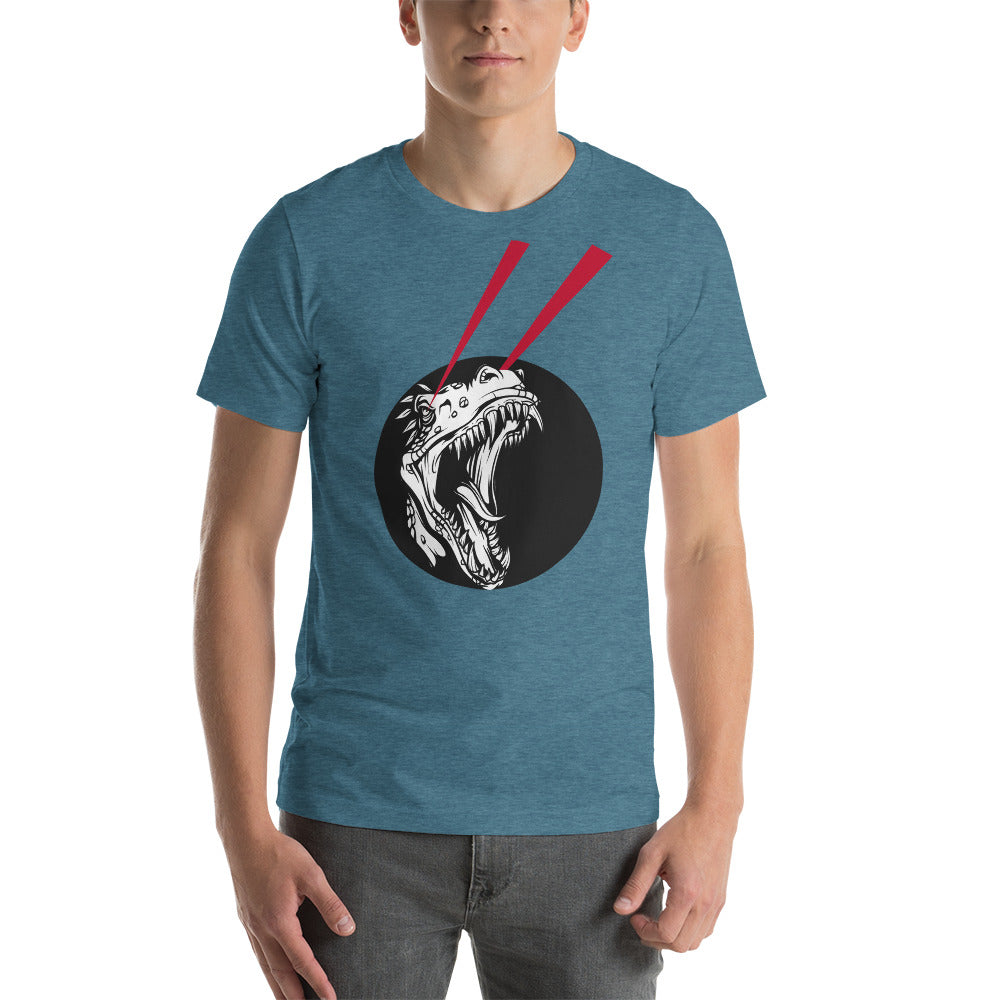 Laser Raptor Short-Sleeve Unisex T-Shirt