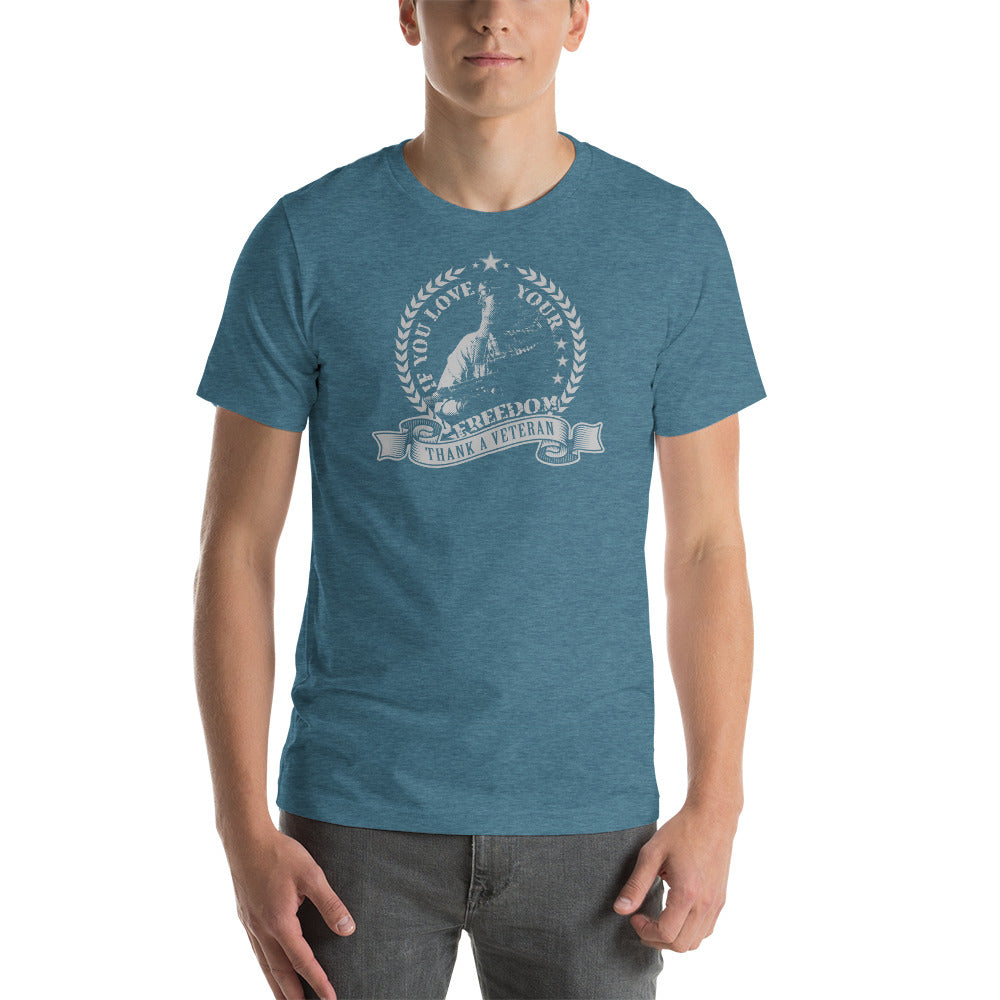 Thank a Vet Short-Sleeve Unisex T-Shirt