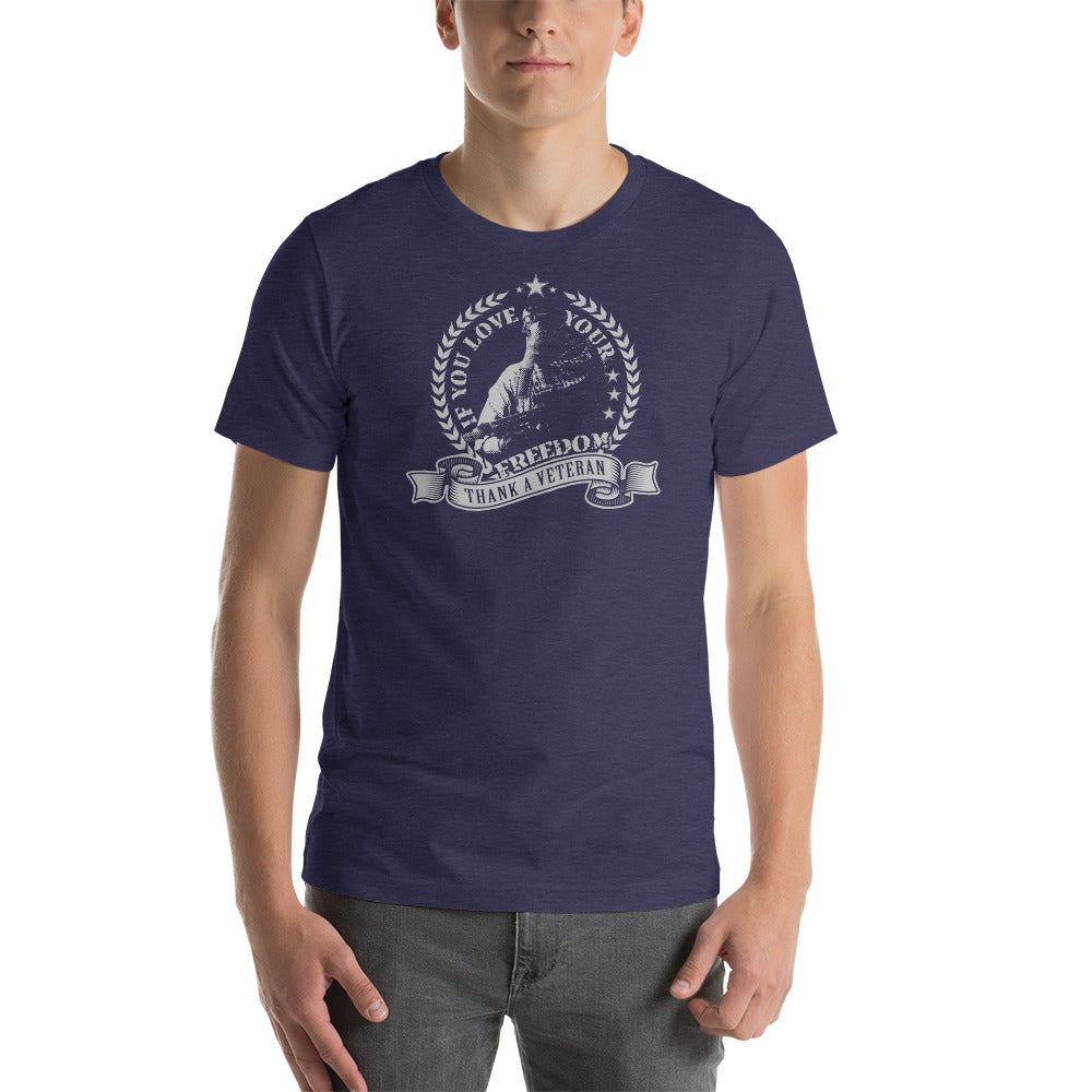 Thank a Vet Short-Sleeve Unisex T-Shirt