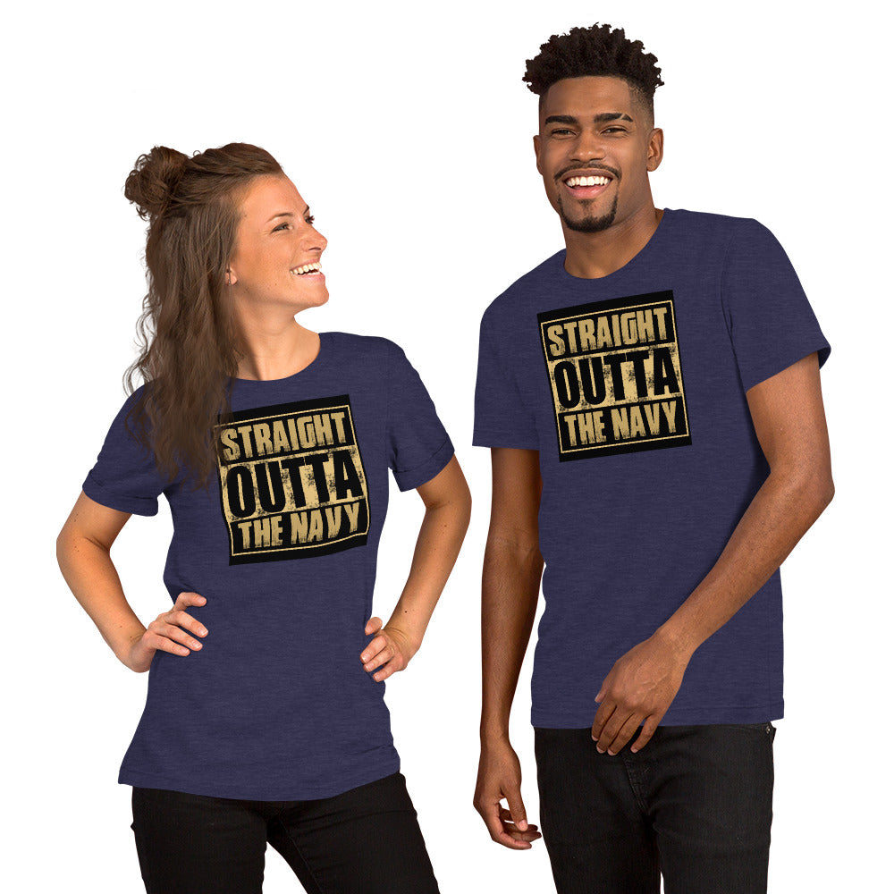 Straight Outta the Navy Short-Sleeve Unisex T-Shirt