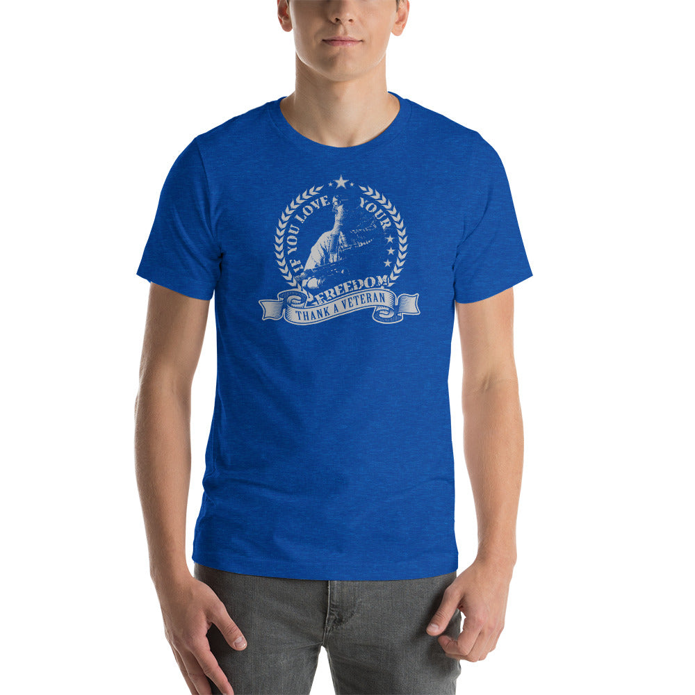 Thank a Vet Short-Sleeve Unisex T-Shirt