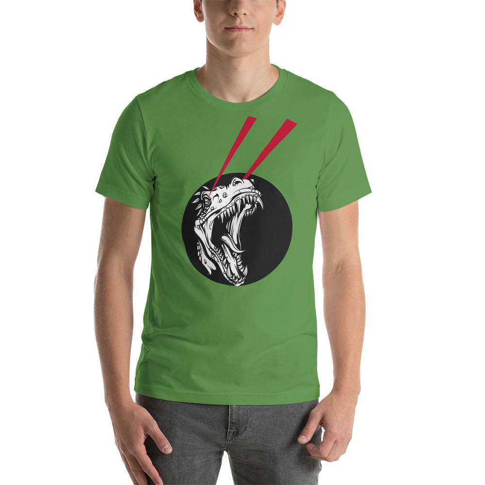 Laser Raptor Short-Sleeve Unisex T-Shirt