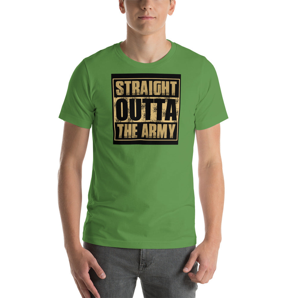 Straight Outta the Army Short-Sleeve Unisex T-Shirt