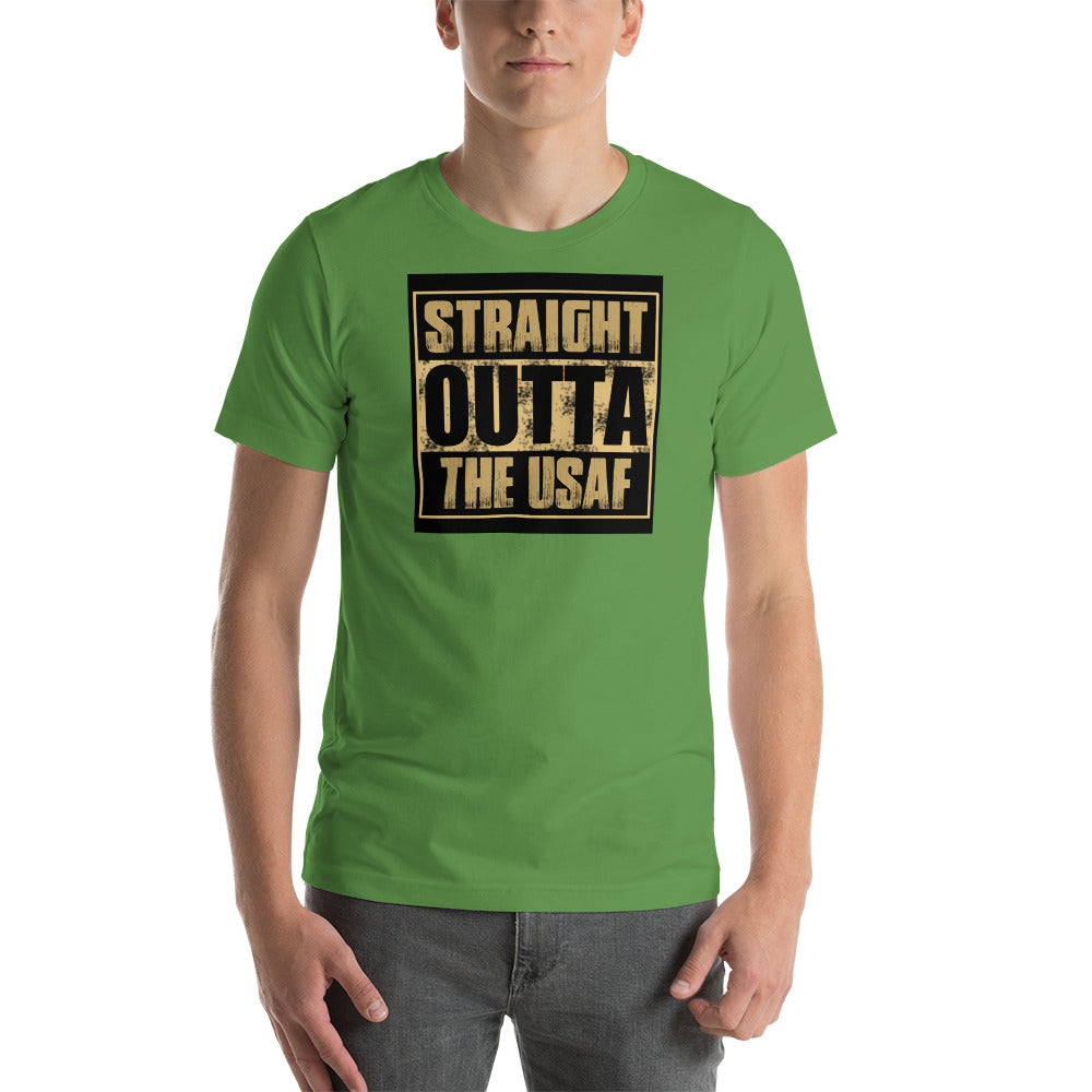 Straight Outta the USAF Short-Sleeve Unisex T-Shirt