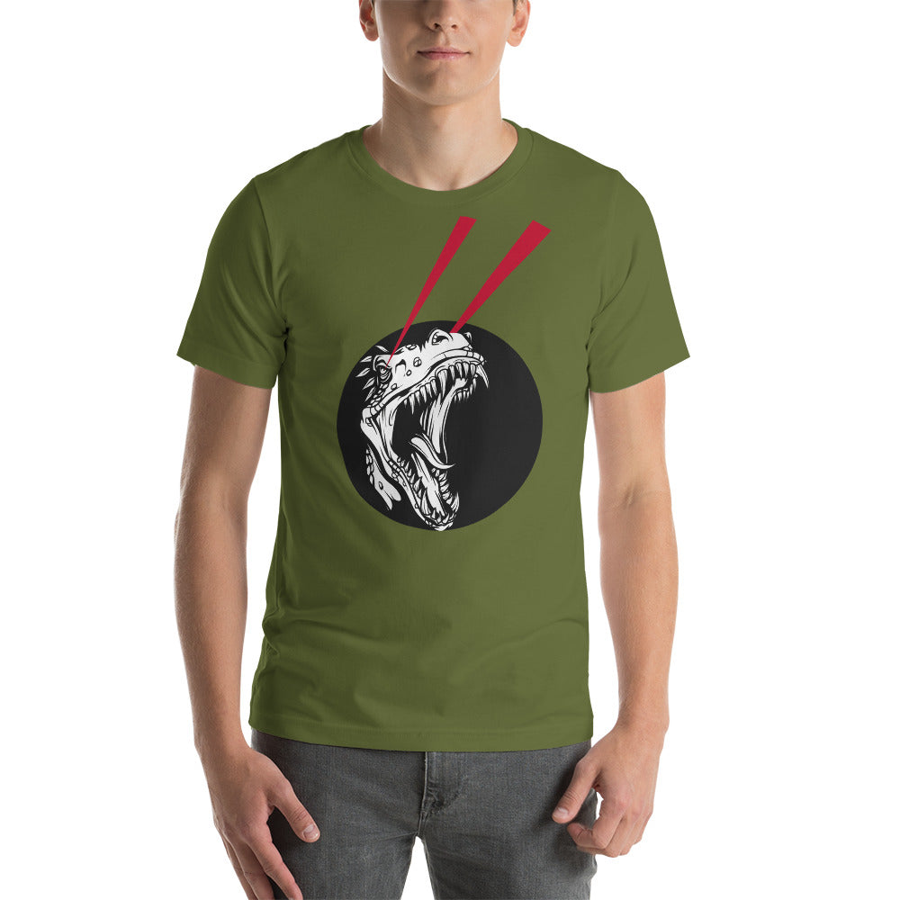 Laser Raptor Short-Sleeve Unisex T-Shirt