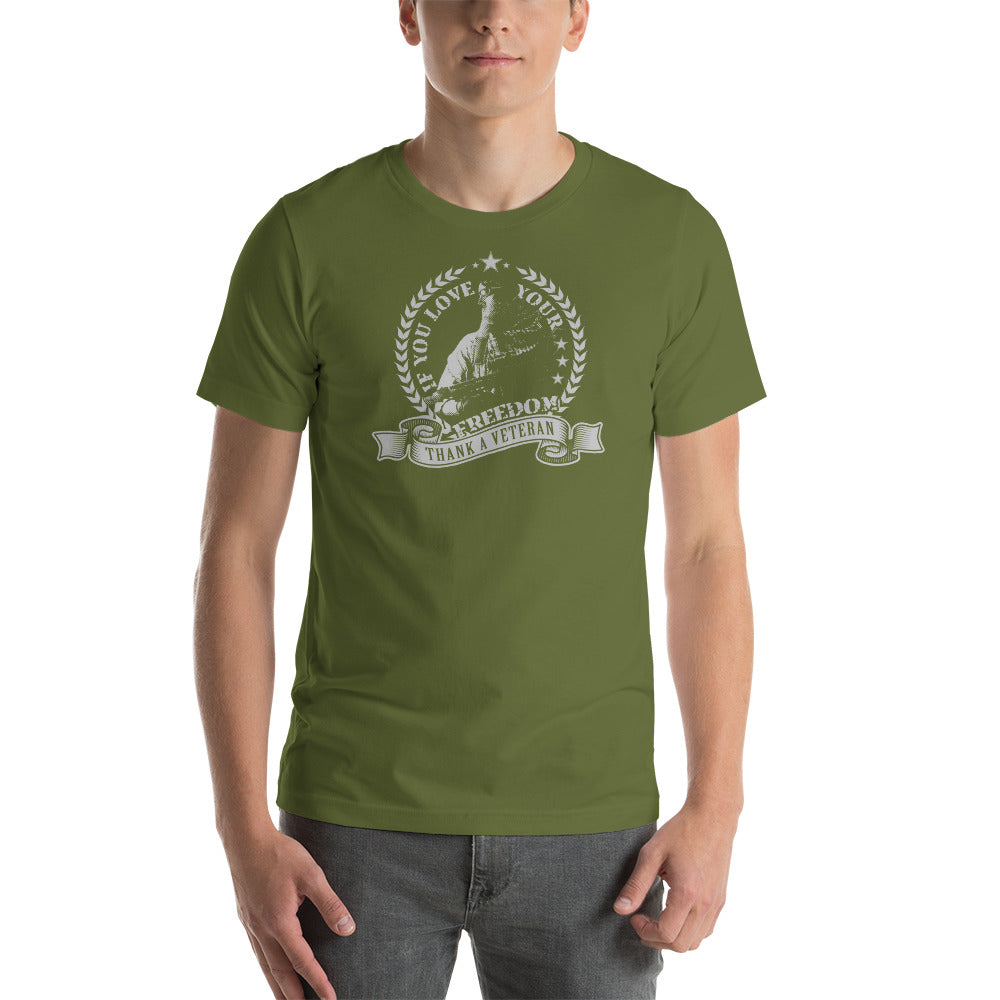 Thank a Vet Short-Sleeve Unisex T-Shirt