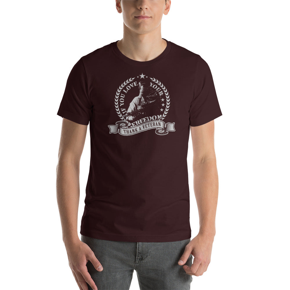 Thank a Vet Short-Sleeve Unisex T-Shirt