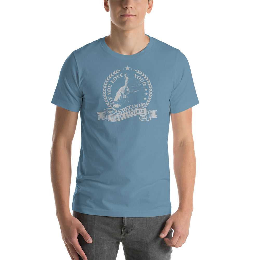 Thank a Vet Short-Sleeve Unisex T-Shirt