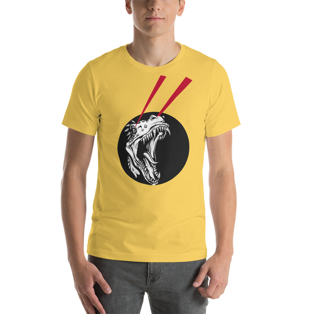 Laser Raptor Short-Sleeve Unisex T-Shirt