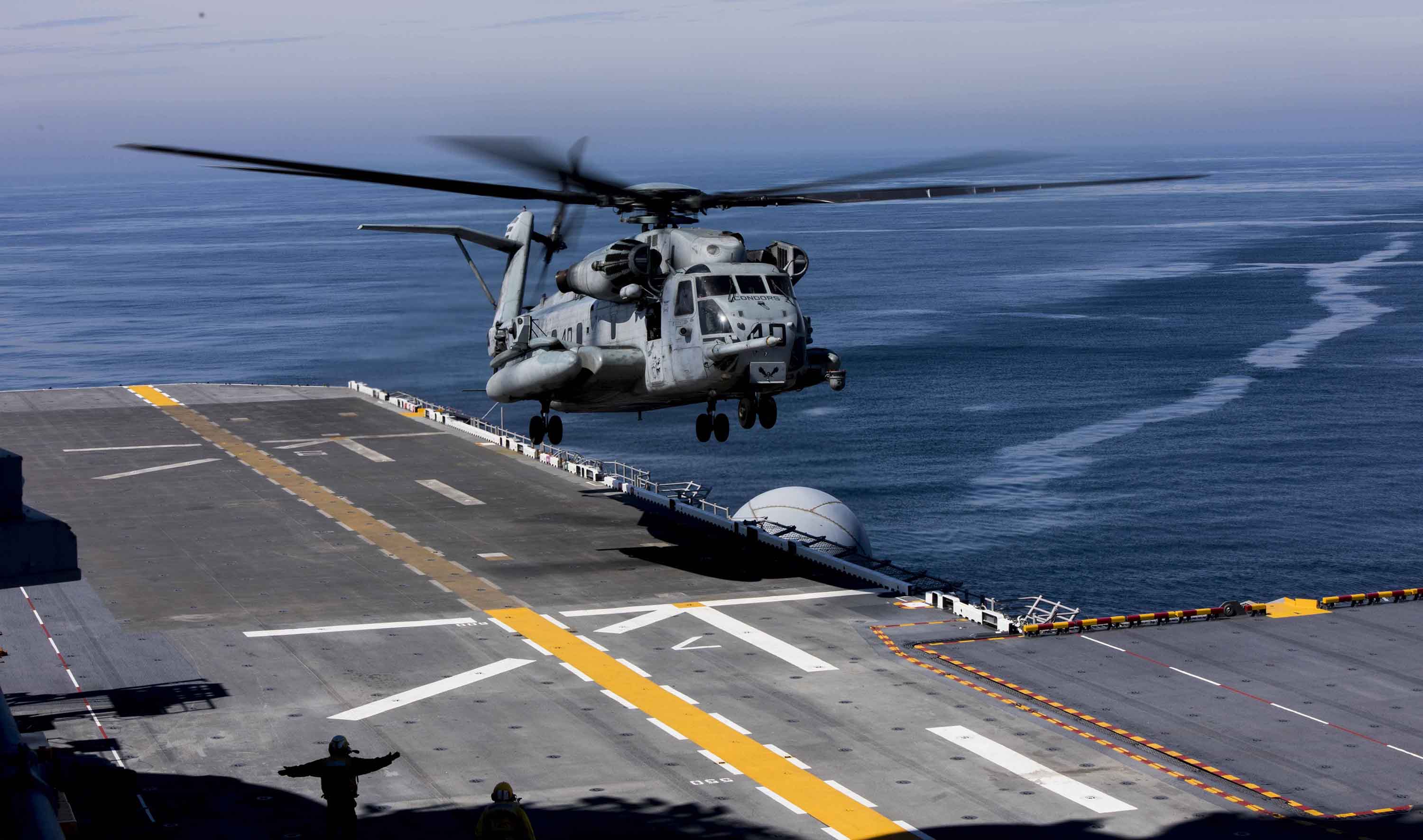 Search in the Storm: The Intense Hunt for the Missing Marines and Their CH-53E Super Stallion