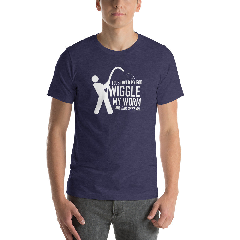 Wiggle the Worm Short-Sleeve Unisex T-Shirt