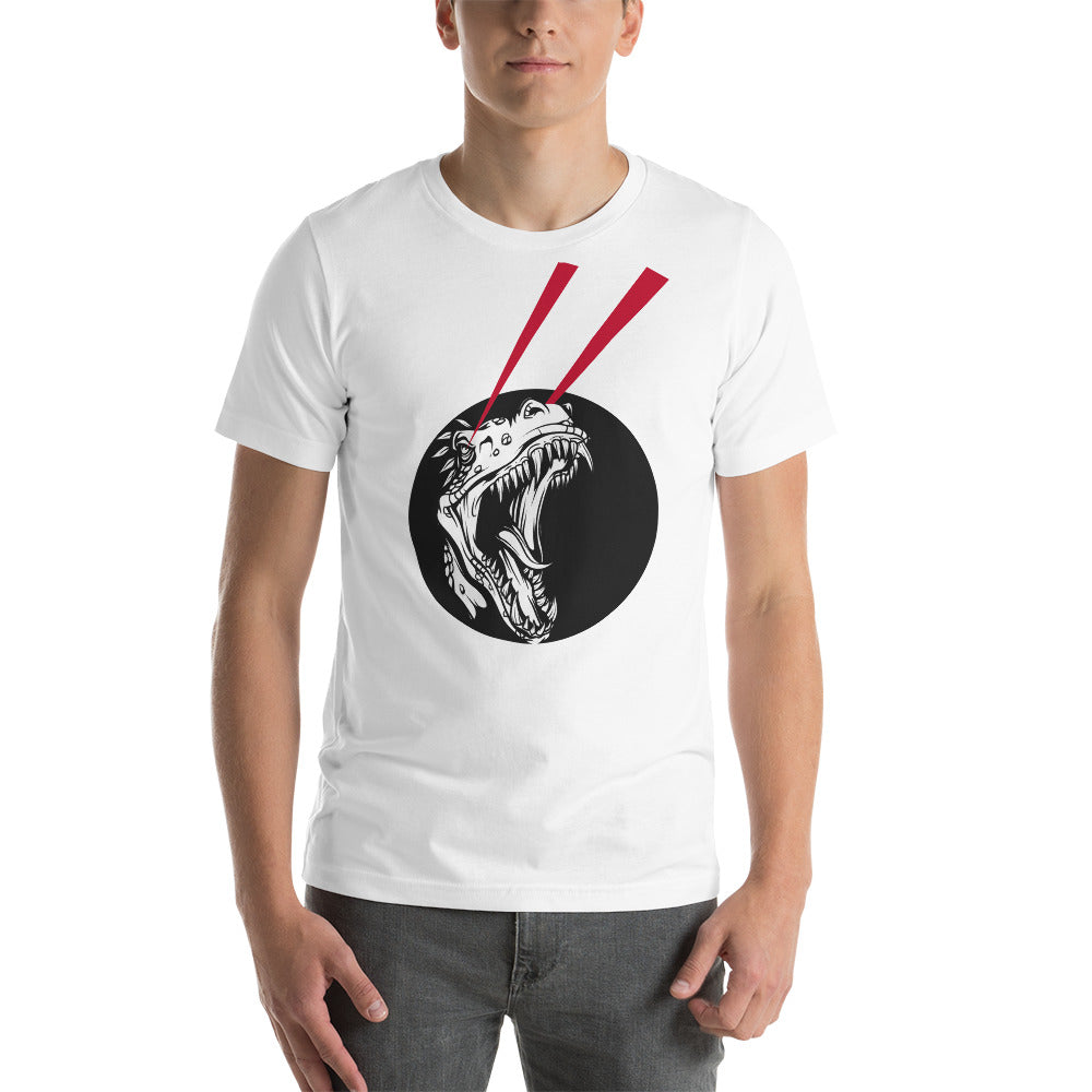 Laser Raptor Short-Sleeve Unisex T-Shirt